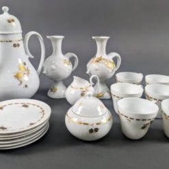 Rosenthal Romanze in Dur Mokkaservice 6 Personen  16 Teile 3508