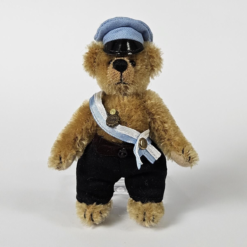 Hermann Miniatur Teddybär "Schaffner", 10 cm